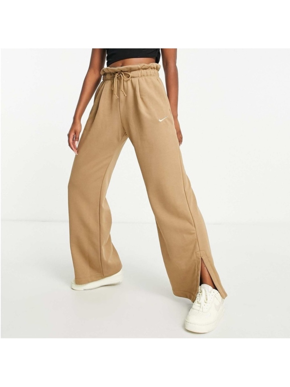 Nike Everyday Modern High Waisted Wide Leg Sweatpants Size Small